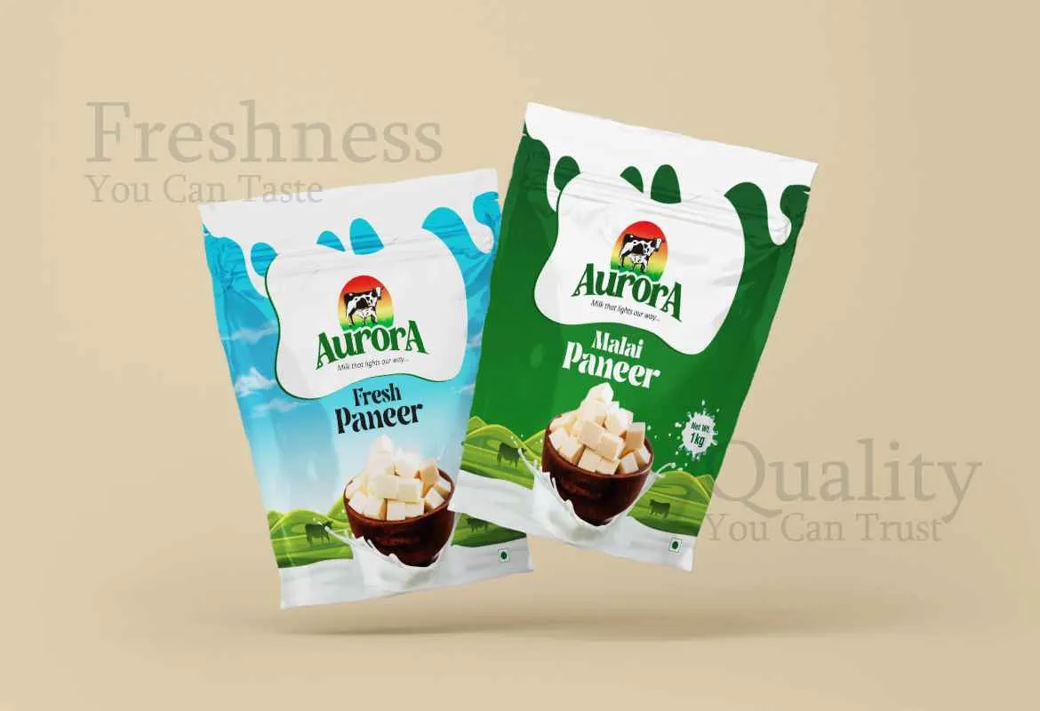 Aurora brochure design